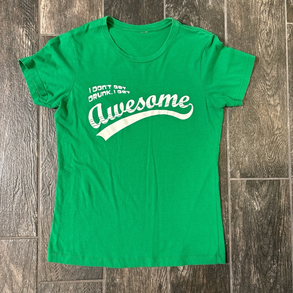 Green Graphic Tee